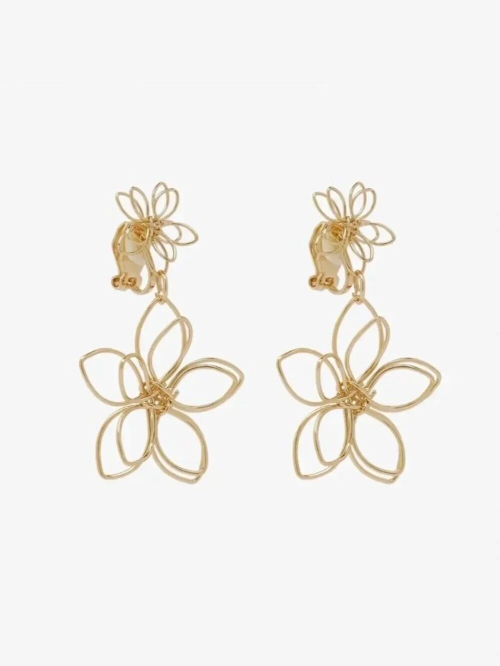 Floral Drop Earrings Q1252
